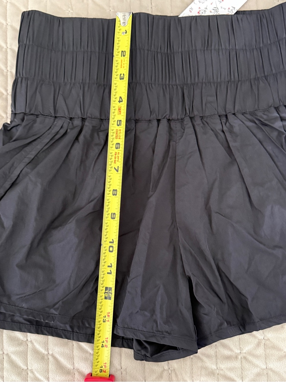 NWT Automet Athletic Shorts Black - Wide Waistband Elastic Size S - Picture 7 of 7